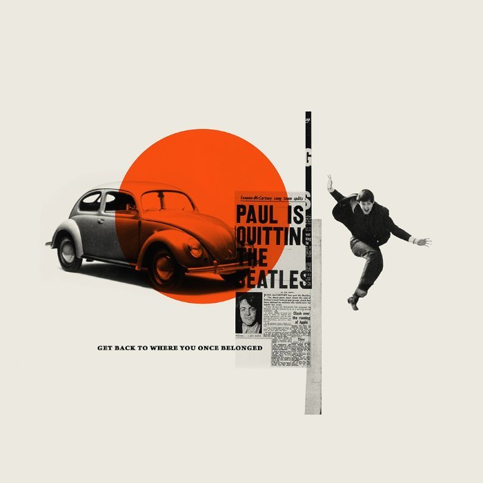 The Beatles - Revolution 9 é uma espécie de tributo criado pelo designer italiano Emanuele Serra. São colagens criadas digitalmente que ilustram os eventos da época do lançamento do Revolution 9 e preciso dizer que adorei o visual mesmo não sendo dos maiores fãs de Beatles.