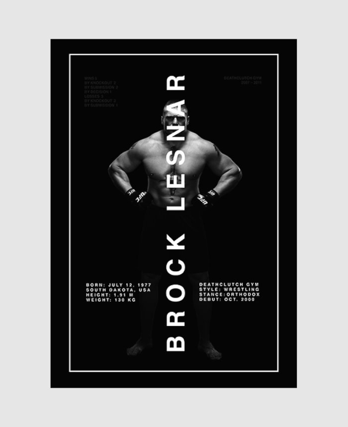 Bogdan Kociuba MMA Posters 05