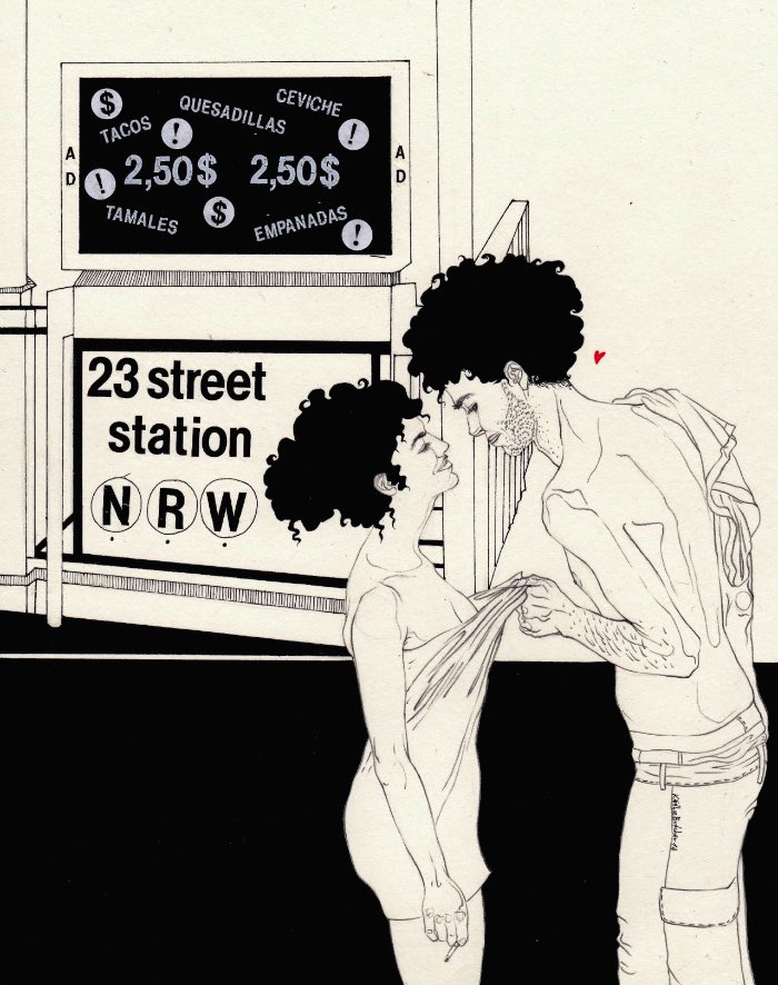 Desconhecia o trabalho de Kaethe Butcher mas me tornei fã dela quase que instantaneamente. Ela tem 24 anos, mora em Berlin e suas ilustrações parecem quase que diários visuais do dia a dia dela.