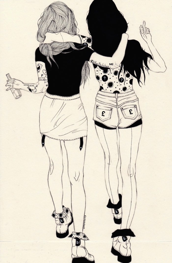 Desconhecia o trabalho de Kaethe Butcher mas me tornei fã dela quase que instantaneamente. Ela tem 24 anos, mora em Berlin e suas ilustrações parecem quase que diários visuais do dia a dia dela.