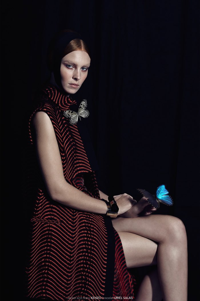 Preciso dizer que adorei as fotos que o Cyril Lagel fez para a edição de Curiosity & Vanity da revista 160g Magazine.