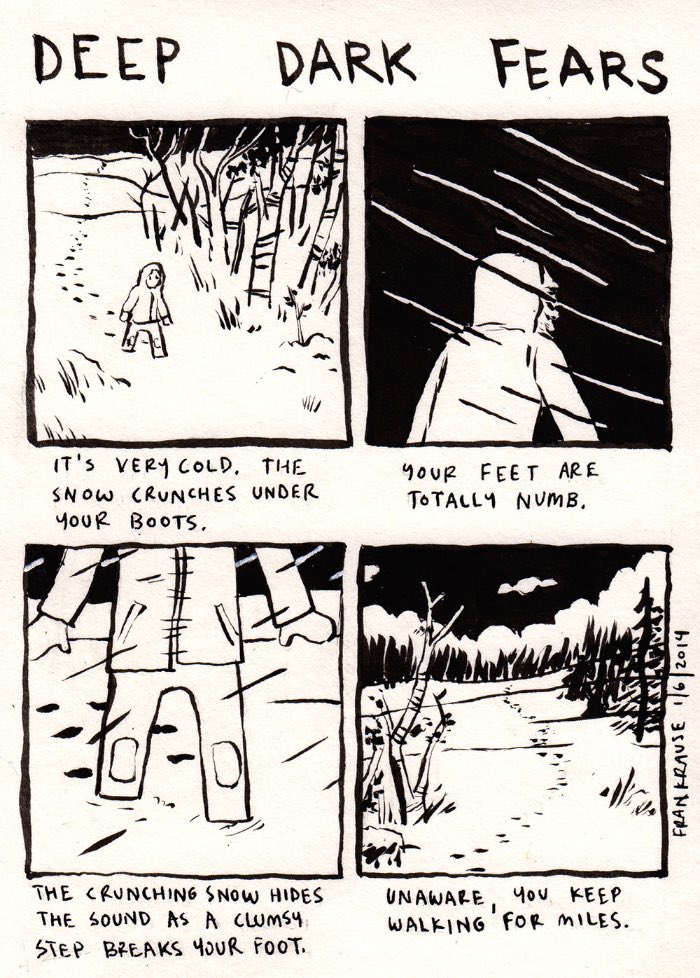 Todos nós temos medos irracionais que, provavelmente, se originaram na nossa infância e que sempre aparecem quando estamos sozinhos. É dai que vem a inspiração do Deep Dark Fears e é por isso que vocês precisam ver as imagens abaixo.