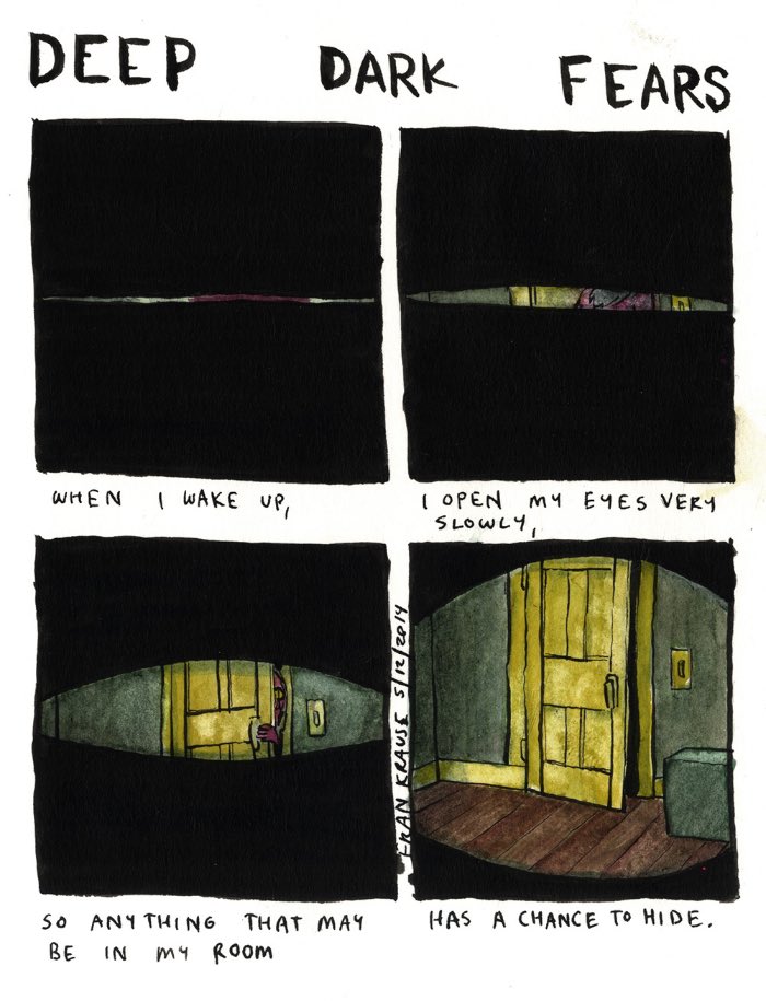 Todos nós temos medos irracionais que, provavelmente, se originaram na nossa infância e que sempre aparecem quando estamos sozinhos. É dai que vem a inspiração do Deep Dark Fears e é por isso que vocês precisam ver as imagens abaixo.