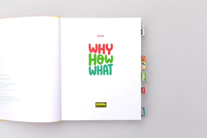 Junto com um novo site, o pessoal do Brosmind resolveu publicar um livro com todo o trabalho deles. Why How What é o nome dessa obra de arte que vem com vários trabalhos dessa dupla de irmãos ilustradores.