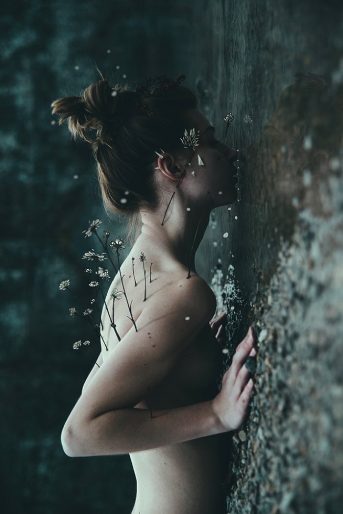 La faune et la flore é uma sessão colaborativa entre o fotógrafo americano conhecido como Bleeblu e o ilustrador francês denominado Moon. O projeto que encontrei no Behance é uma mistura de fotografia com ilustrações e tem um visual bem interessante.