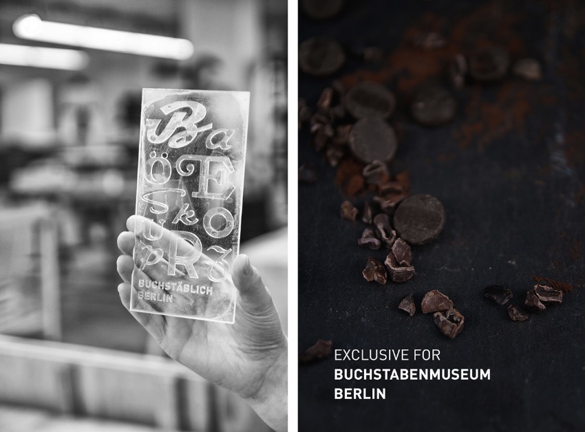 Se você é fã de tipografia e gosta de chocolate, as imagens desse post podem ser demais para você. Afinal, as fotos abaixo mostram o chocolate tipográfico criado por Christian Pannicke como um projeto estudantil pela University of Applied Sciences Berlin.