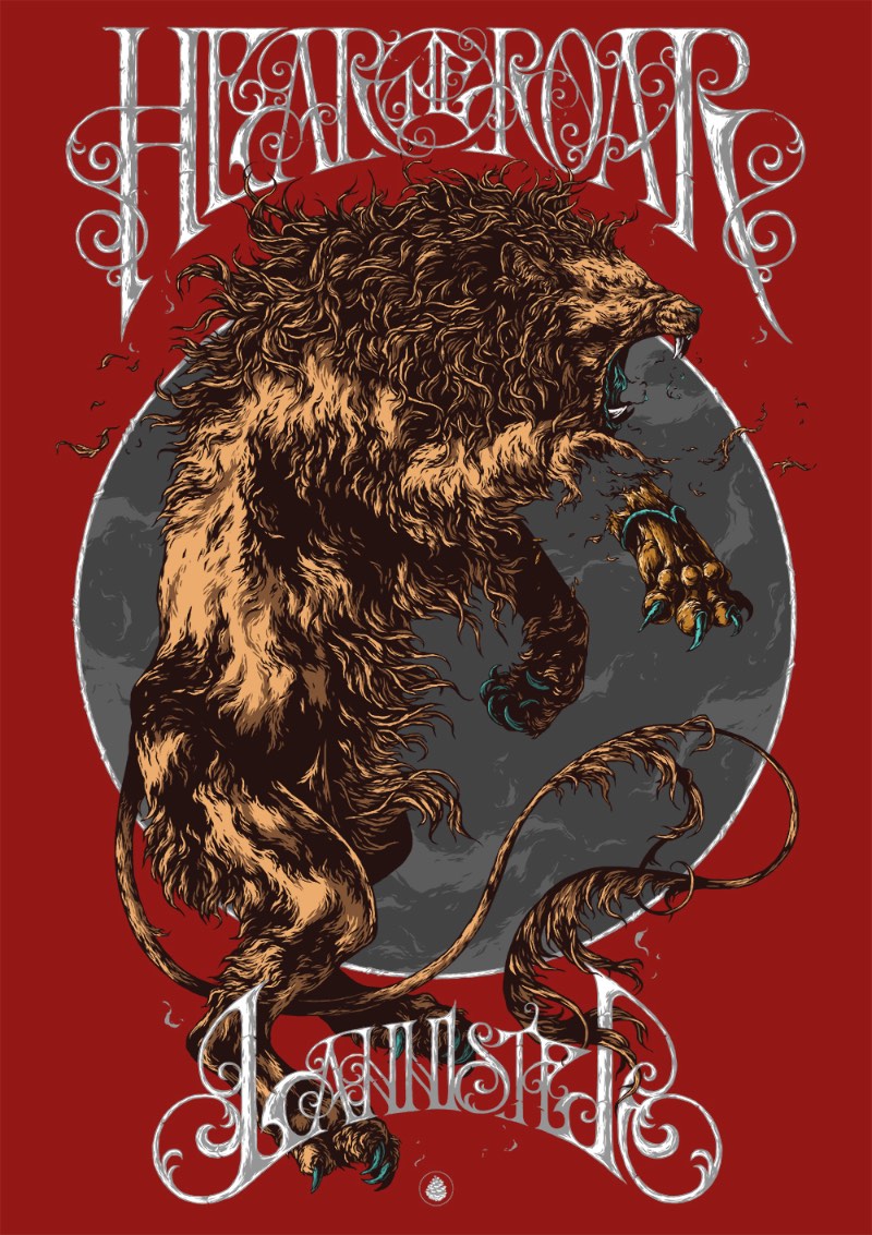 Posters de Game of Thrones: A Criação de Ivan Belikov