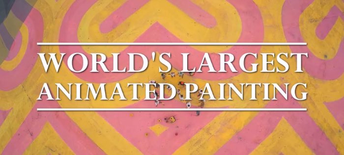 O artista conhecido como INSA cria GIFs animados analógicos usando seu graffiti e sua pintura. Ele é conhecido pelos GIFs animados que já fez em paredes que parecem se mover. Tudo feito com muito trabalho e inúmeros desenhos que se movem um pouco a cada dia.
