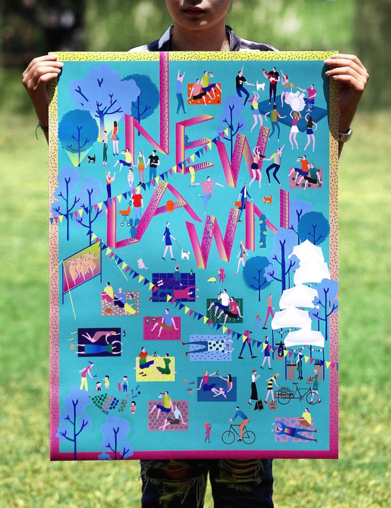 H OUT H é o nome de um estúdio de design gráfico e ilustração lá de Taiwan. Acabei de me deparar com um projeto deles no Behance e, quando percebi, já tinha olhada por todo o portfolio deles. Abaixo você pode ver um pouco do que selecionei por lá.
