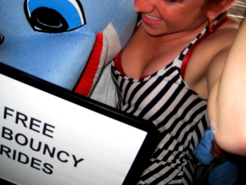 Nate Hill - Free Bouncy Rides: Second Free Public Service (2009)