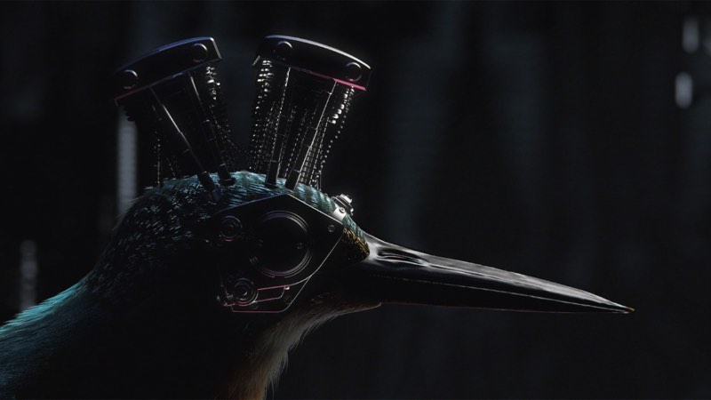 River Island x JP Braganza é o novo filme do pessoal do DVEIN, estúdio de design que deveria ter mais destaque aqui no site. No filme que você pode ver abaixo, eles trabalharam com uma ideia que me lembrou muito uma estranha mistura de motos da Harley Davidson com beija flores feitos de aço cromado e alguma coisa de H. R. Giger.