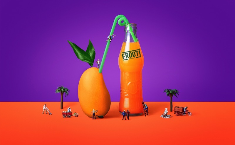 O relançamento visual da Frooti, uma das marcas de suco mais antigas e amadas da Índia