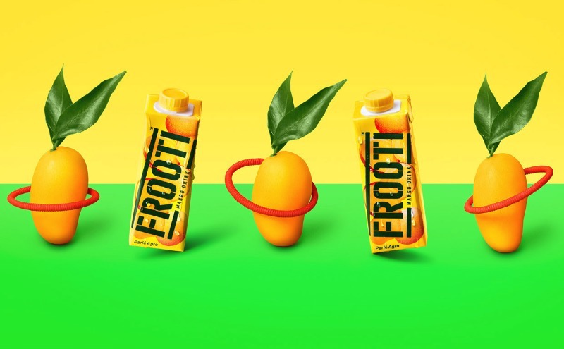 O relançamento visual da Frooti, uma das marcas de suco mais antigas e amadas da Índia