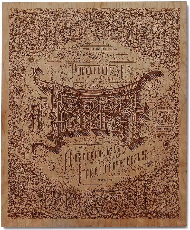 Kevin Cantrell é um designer, diretor de arte e artista de lettering. E estou fazendo esse post aqui para mostrar como ele trabalha com lettering de um jeito especial.