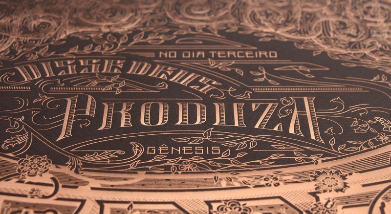 Kevin Cantrell é um designer, diretor de arte e artista de lettering. E estou fazendo esse post aqui para mostrar como ele trabalha com lettering de um jeito especial