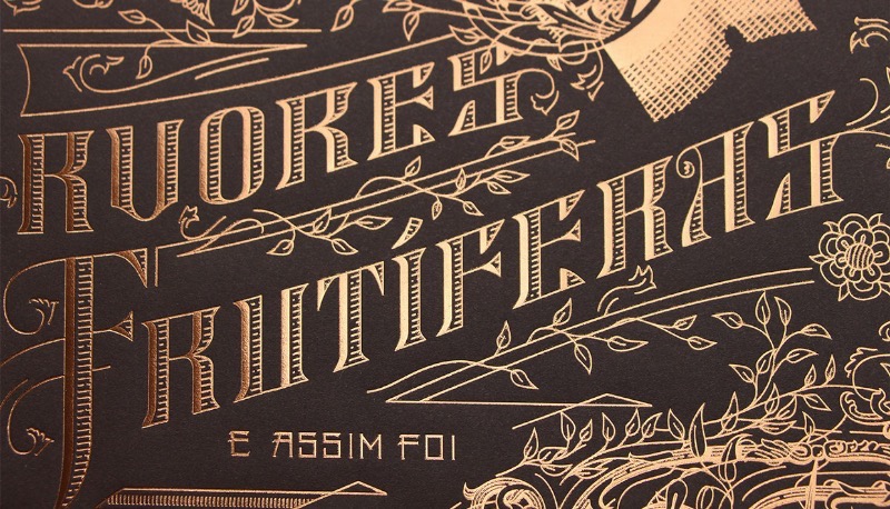 Kevin Cantrell é um designer, diretor de arte e artista de lettering. E estou fazendo esse post aqui para mostrar como ele trabalha com lettering de um jeito especial