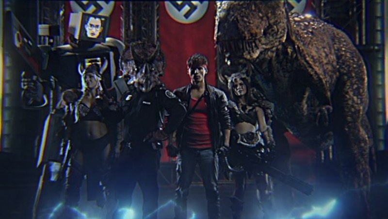 David Hasselhoff, Hitler, Soldados Nazistas, Vikings com metralhadoras, Thor, dinossauros e sei lá mais o que... Kung Fury já pode ser considerado o filme do ano só por conseguir inserir todos esses elementos no mesmo video.