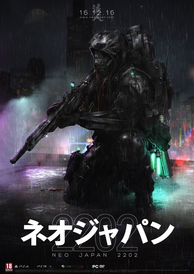 Johnson Ting é um Concept Artist lá da Malásia que, durante seu tempo livre, acabou criando o universo por trás de Neo Japan 2202.