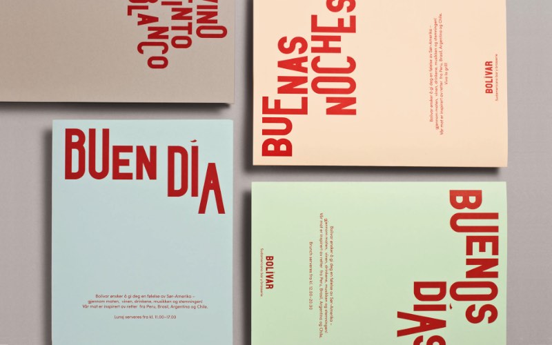 Heydays é uma agência de design norueguesa baseada em Oslo. Seu foco de trabalho é o desenvolvimento de identidades visuais para empresas.