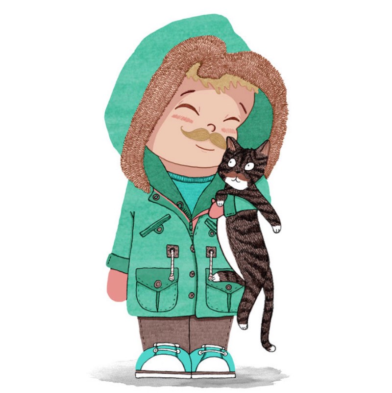 Vocês já viram as ilustrações de Christine Fleming do Might Could Studios? Seus desenhos são voltados para o mercado editorial infantil. 