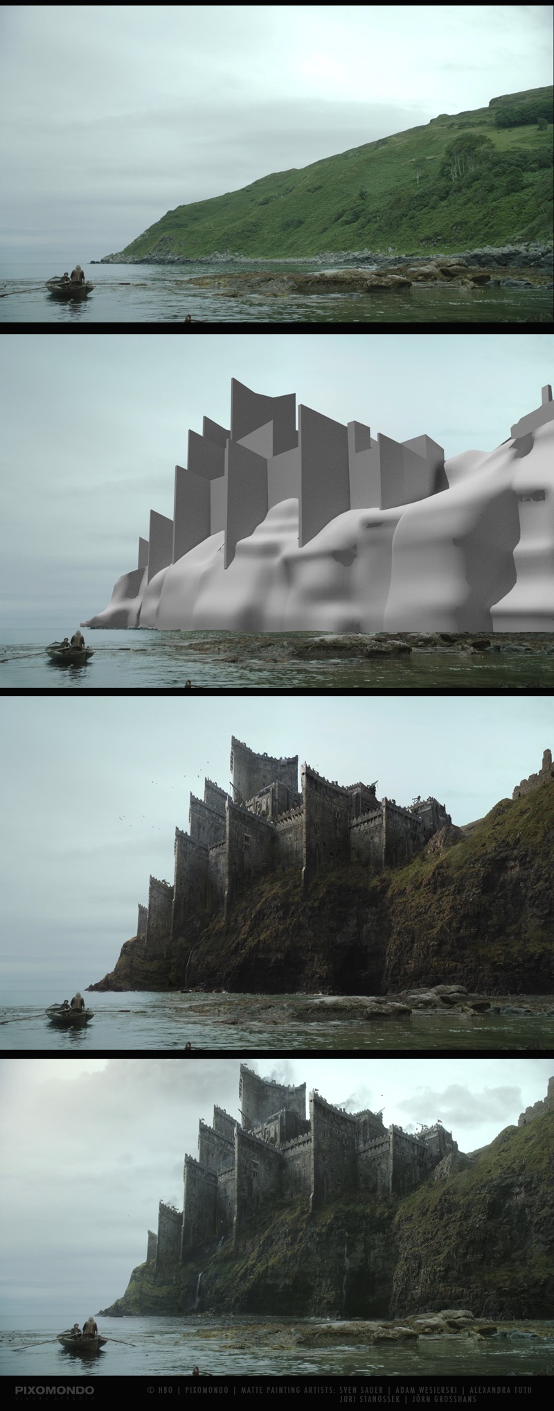 Sven Sauer mostra como que ajudou a criar o mundo medieval de Game of Thrones. De castelos e cenários medievais, passando por todo o resto.