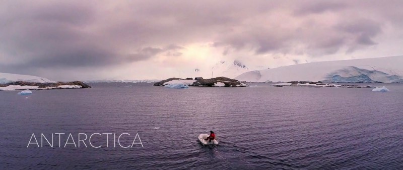 A Antártida filmada pelo Drone de Kalle Ljung vai te mostrar toda a beleza desse continente congelado e coberto de uma neve branca.