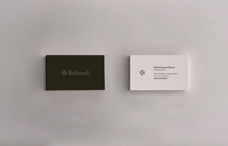 Mattia Compagnucci é um designer italiano que vive e trabalha aqui em Berlin. Me deparei com o portfólio dele tem algum tempo mas, quando vi o seu trabalho de identidade visual para a Bellandi S.p.A., sabia que eu publicar esse trabalho aqui. Bellandi S.p.A. é uma empresa que trabalha na produção de tecidos e os valores da empresa são de competência, confiança e inovação. Pensando nisso, Mattia Compagnucci criou a identidade visual abaixo.