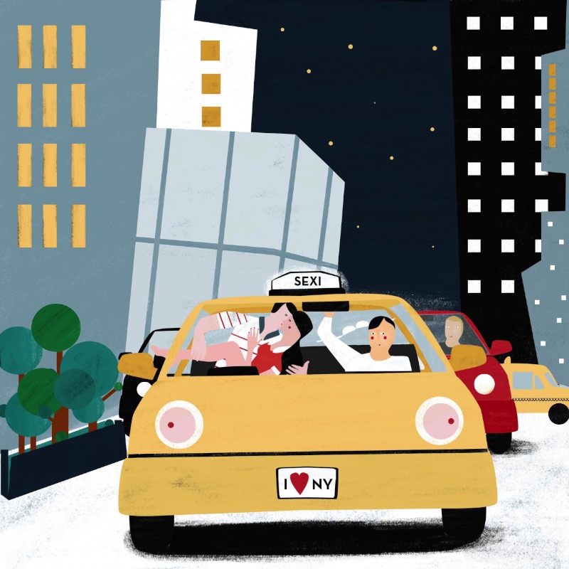 As ilustrações de Michela Buttignol são como um filme de stop motion criado por Federico Fellini