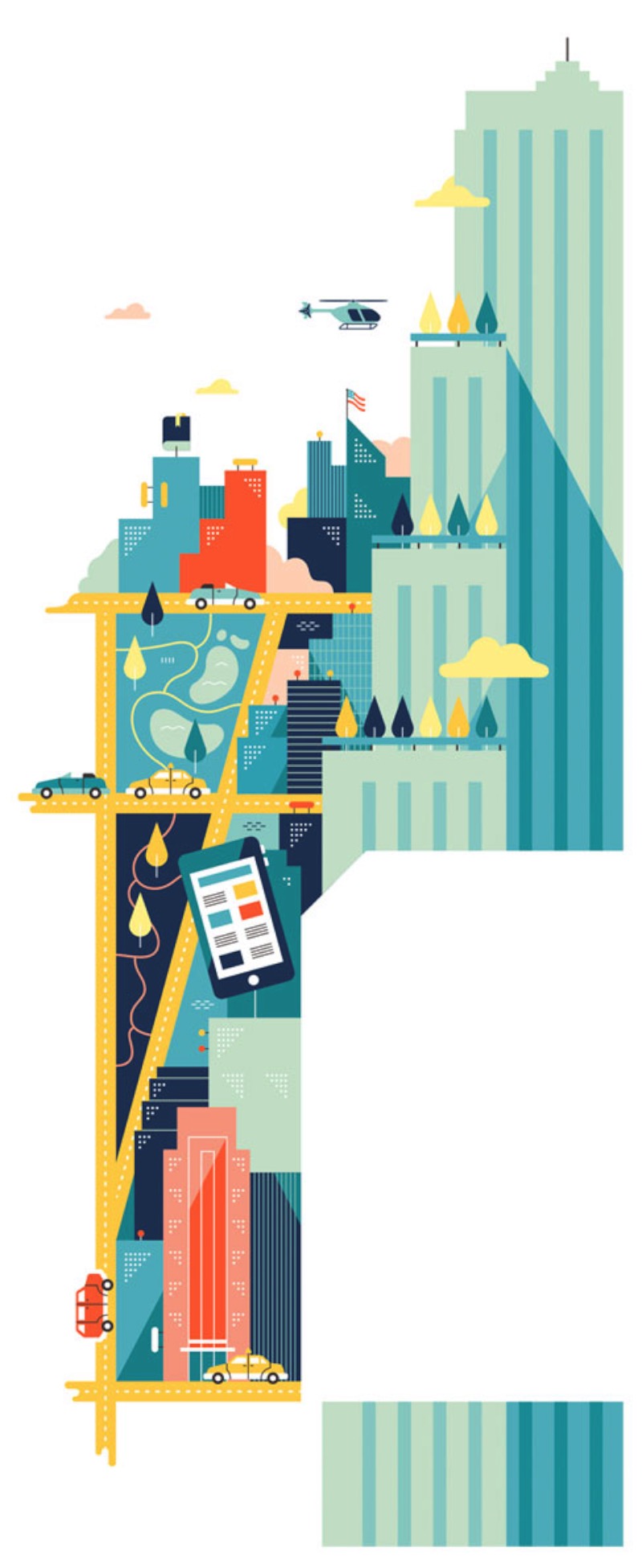 Vesa Sammalisto é um ilustrador finlandês cujo trabalho é fenomenal. Seu trabalho tem um estilo único e fez com ele trabalhasse com clientes como Sony, Twitter, Cartoon Network, Esso, Google, Penguin Books, Qatar Airways, Monocle e a revista Wired.