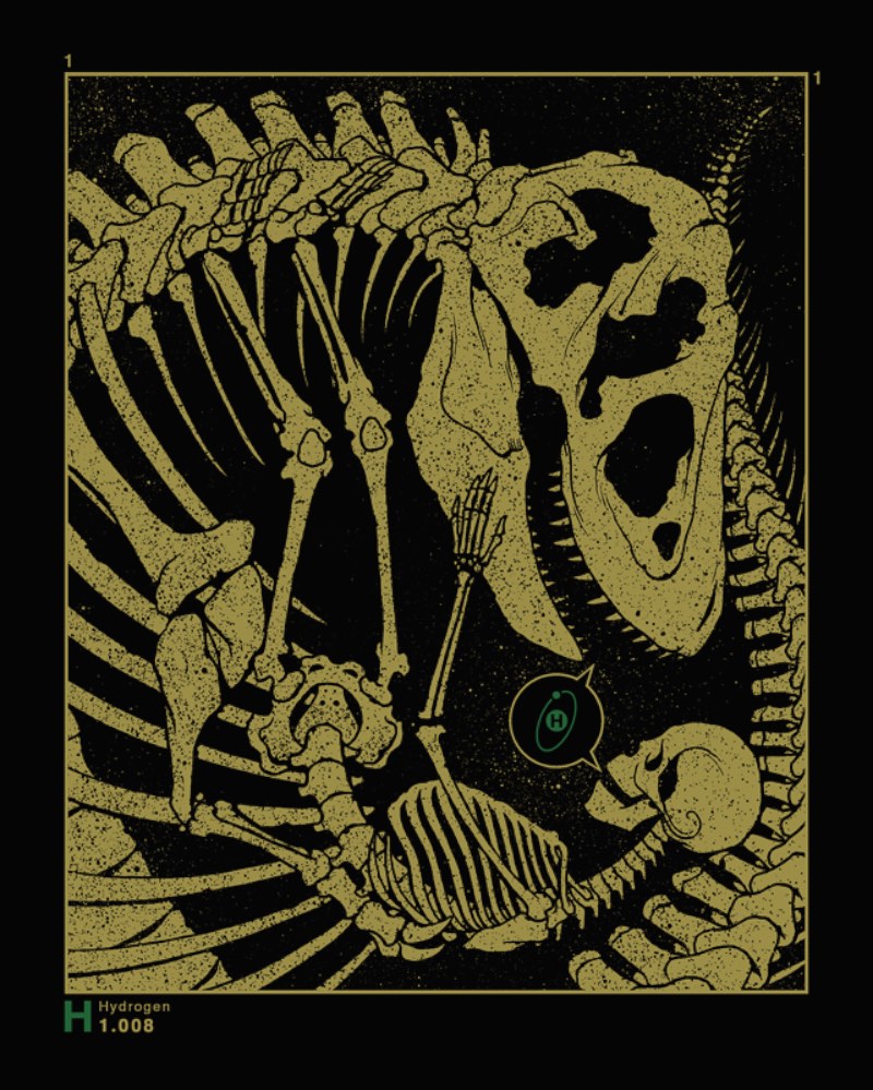 Dan McCarthy trabalha criando posters através de técnicas de silk screen. Os cenários que ele cria nesses posters mistura dinossauros, florestas e um estranho uso de cores que ficaria lindo nas paredes aqui de casa.