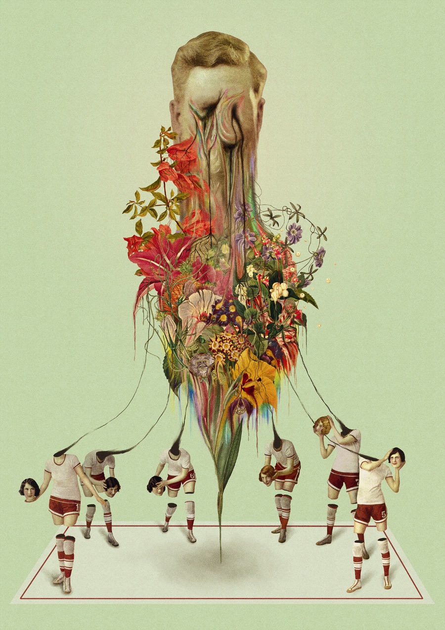 Pierre Schmidt, também conhecido como Drømsjel, é um artista que cria sensacionais misturas de ilustrações, colagens e foto manipulações que resultam em uma obra final quase surrealista.