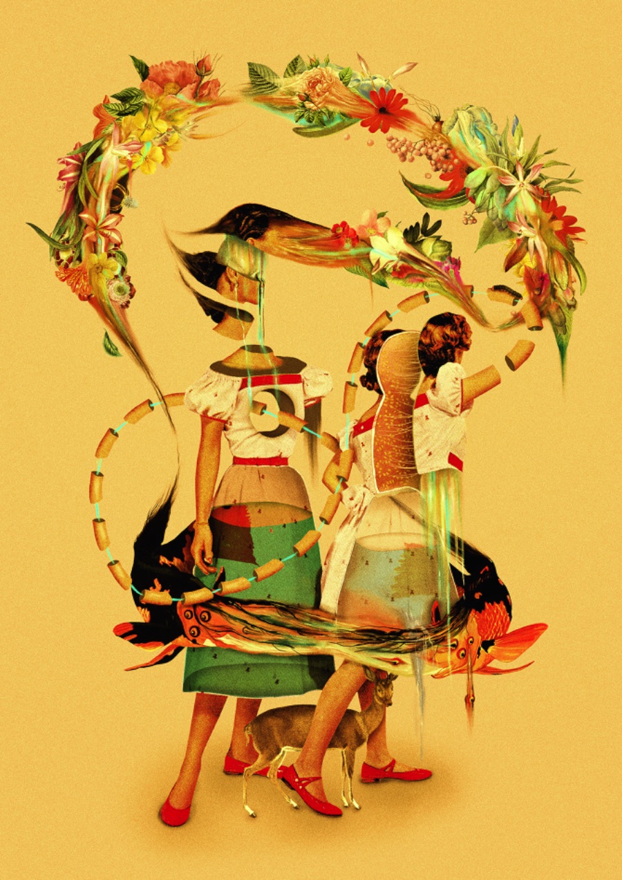 Pierre Schmidt, também conhecido como Drømsjel, é um artista que cria sensacionais misturas de ilustrações, colagens e foto manipulações que resultam em uma obra final quase surrealista.