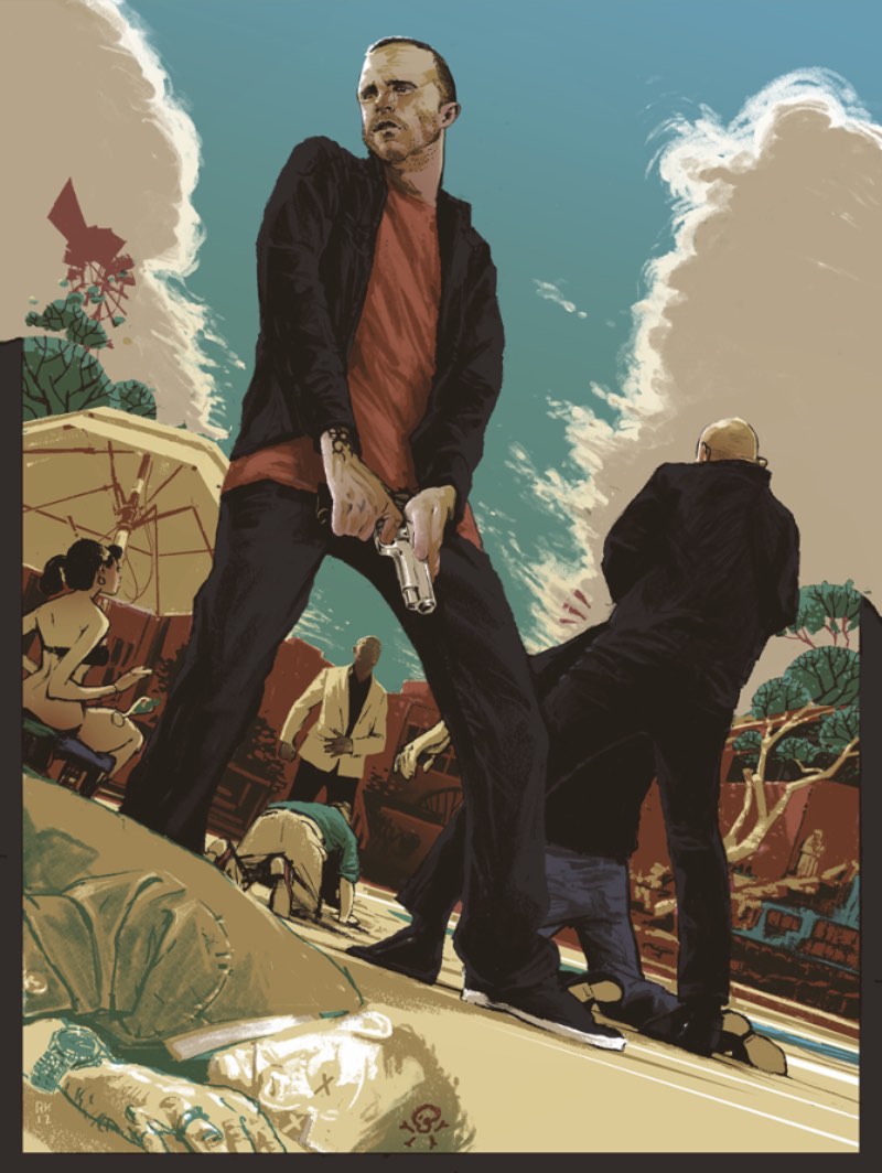 Rich Kelly é um desses designers e ilustradores que te deixam deprimidos devido a qualidade do trabalho que eles tem em seu portfolio. Os posters alternativos que ele faz para filmes são o ponto alto do que você vai ver logo abaixo.