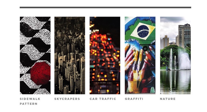Rebranding São Paulo - Todo mundo sabe que a paisagem de São Paulo é repleta de cinza, concreto e edifícios. Todo mundo sabe que essa selva de pedra paulistana também é cheia de diversidade cultural e étnica. Por que não mostrar essa São Paulo através de um rebranding da cidade? Foi isso que o designer Haran Amorim resolveu fazer nessa interessante proposta que ele publicou no Behance. No material que ele criou, você pode ver como esse novo branding para São Paulo mostra o caracter multiracial da cidade, misturando o clássico e o moderno e ligando tudo isso ao futuro da maior cidade da América.