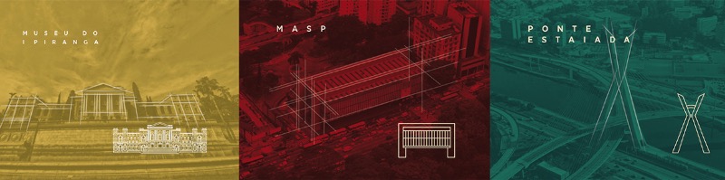 Rebranding São Paulo - Todo mundo sabe que a paisagem de São Paulo é repleta de cinza, concreto e edifícios. Todo mundo sabe que essa selva de pedra paulistana também é cheia de diversidade cultural e étnica. Por que não mostrar essa São Paulo através de um rebranding da cidade? Foi isso que o designer Haran Amorim resolveu fazer nessa interessante proposta que ele publicou no Behance. No material que ele criou, você pode ver como esse novo branding para São Paulo mostra o caracter multiracial da cidade, misturando o clássico e o moderno e ligando tudo isso ao futuro da maior cidade da América.