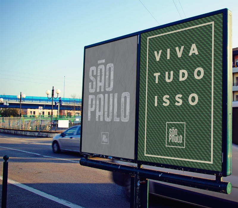 Rebranding São Paulo - Todo mundo sabe que a paisagem de São Paulo é repleta de cinza, concreto e edifícios. Todo mundo sabe que essa selva de pedra paulistana também é cheia de diversidade cultural e étnica. Por que não mostrar essa São Paulo através de um rebranding da cidade? Foi isso que o designer Haran Amorim resolveu fazer nessa interessante proposta que ele publicou no Behance. No material que ele criou, você pode ver como esse novo branding para São Paulo mostra o caracter multiracial da cidade, misturando o clássico e o moderno e ligando tudo isso ao futuro da maior cidade da América.