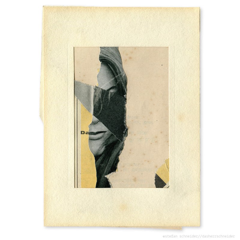 Dasherrschneider é o nome que Stefan resolveu adotar para seu trabalho de colagens. Baseado em Berlin, o artista trabalha criando colagens manuais inspiradas pelo visual de revistas, jornais e fotografias antigas. 