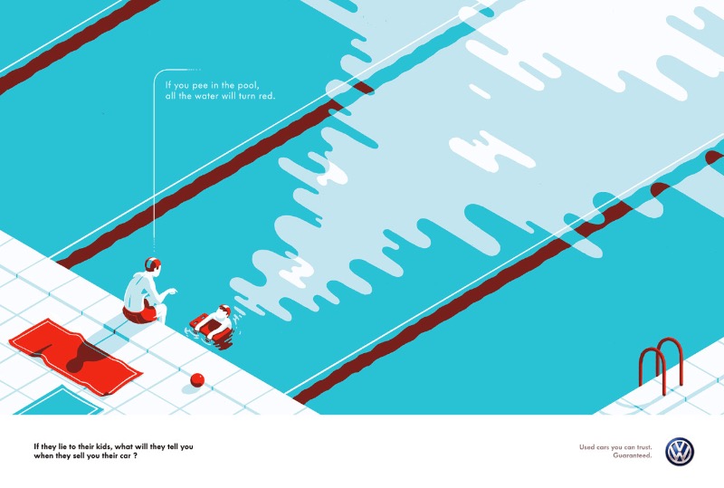 Tom Haugomat mora em Paris e trabalha como ilustrador, criando obras que usam e abusam do espaço negativo para visualizar elementos de um jeito um pouco diferente. Foi assim que eu tentei descrever o trabalho dele na primeira vez que publiquei seu portfólio por aqui.