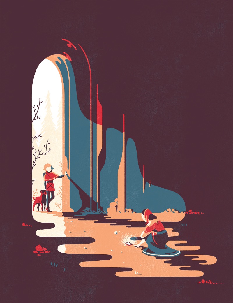 Tom Haugomat mora em Paris e trabalha como ilustrador, criando obras que usam e abusam do espaço negativo para visualizar elementos de um jeito um pouco diferente. Foi assim que eu tentei descrever o trabalho dele na primeira vez que publiquei seu portfólio por aqui.