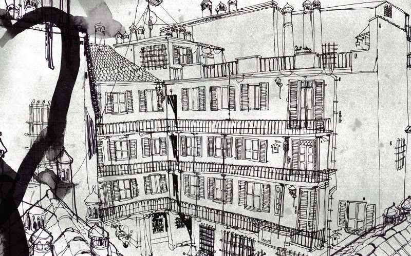 Daniel Egnéus nasceu na Suécia mas passou 18 anos vivendo entre Praga, Estocolmo, Londres, Bolonha, Roma e Berlin e acredito que toda essa mudança influenciou muito do que podemos ver nas ilustrações dele.