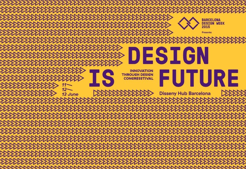 Design is Future congresstival é um novo evento de design para Barcelona. Organizado pelo Barcelona Centre de Disseny e a toormix para a edição de 2015 da Barcelona Design Week, o evento explora novas formas de se trabalhar com design na perspectiva profissional, de negócios e, até mesmo, no quesito de sociedade.