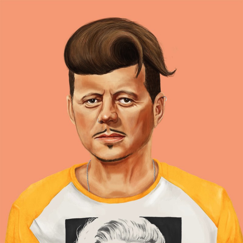 O artista israelense Amit Shimoni resolveu fazer um make over hispter dos maiores líderes da humanidade e acabou criando o Hipstory. Aqui você vai ver que Che Guevara e Lenin podem ser muito mais hipsters do que você imaginava.