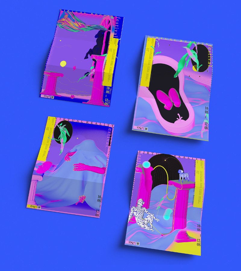 Nina Kazanova é uma designer gráfica russa nascida em Vladivostok. Ela estudou Artes na Universidade de São Petersburgo e usou o que aprendeu por lá para criar um portfólio de design para lá de especial.