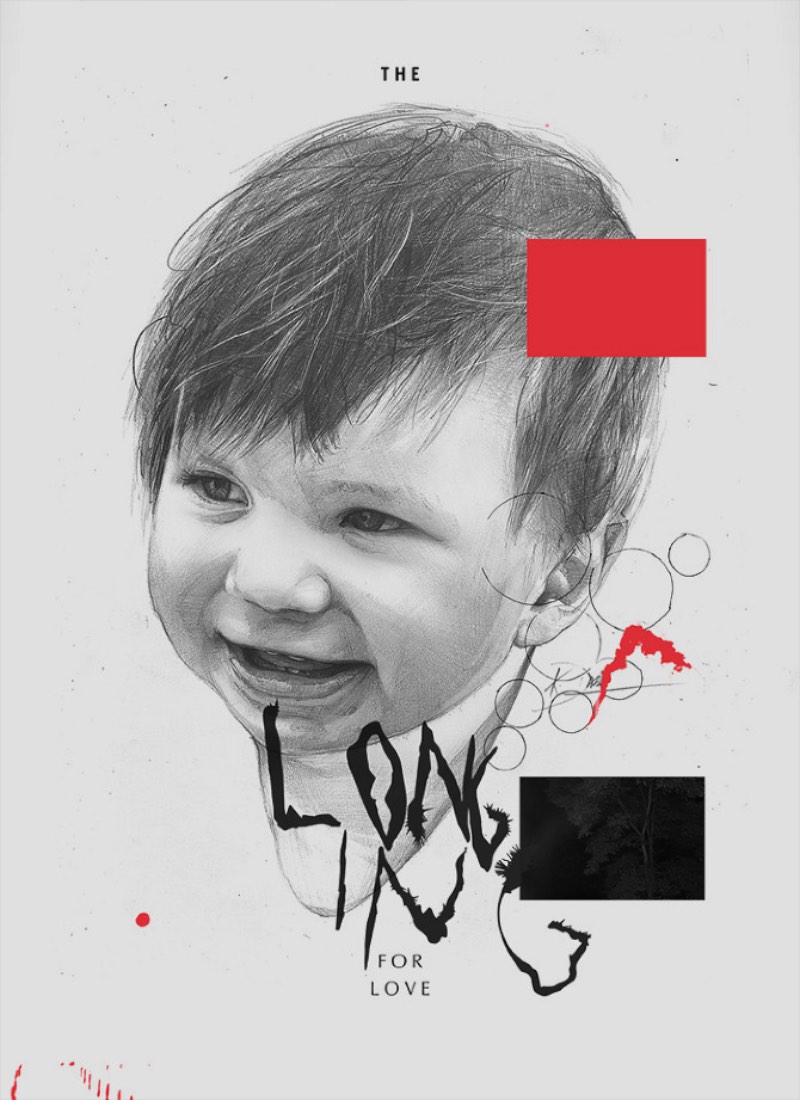 É complicado ler o nome do designer Krzysztof Domaradzki mas se trabalho é fácil de ser apreciado. Principalmente seu lado experimental que trabalha com formas e ilustrações e brinca com estranhas combinações tipográficas.