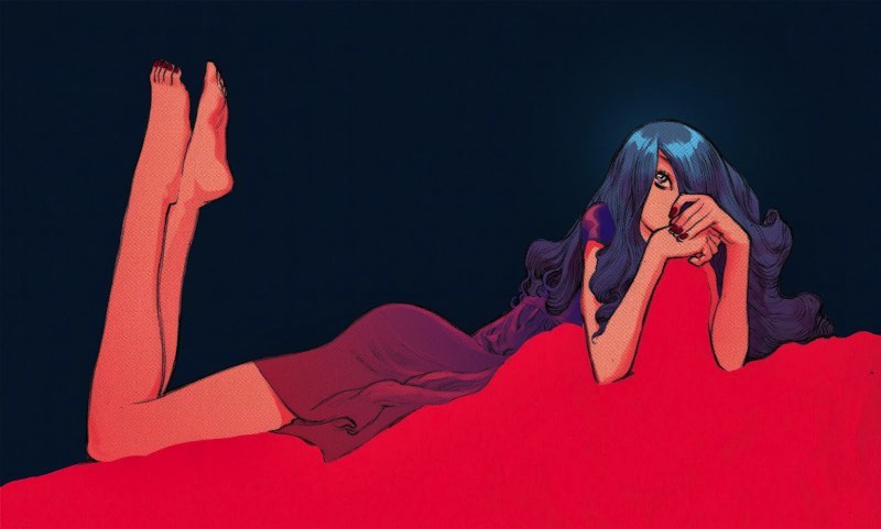Vince La France é um ilustrador que publica com uma certa frequência no seu portfólio mulheres ilustradas de um jeito que todo homem deve gostar.