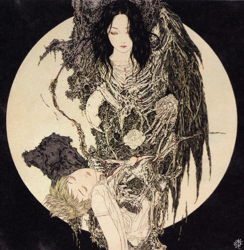 A Arte de Takato Yamamoto poderia ser descrita como uma brilhante mistura de ilustração, sexo e violência. Os traços de Takato Yamamoto mostram jovens mulheres de visual asiático em momentos de uma serenidade que será perturbada por uma narrativa perturbadora. 