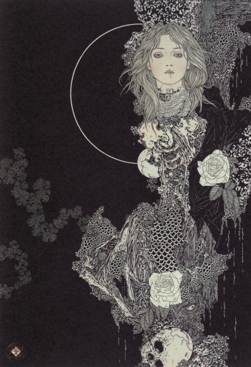 A Arte de Takato Yamamoto poderia ser descrita como uma brilhante mistura de ilustração, sexo e violência. Os traços de Takato Yamamoto mostram jovens mulheres de visual asiático em momentos de uma serenidade que será perturbada por uma narrativa perturbadora. 