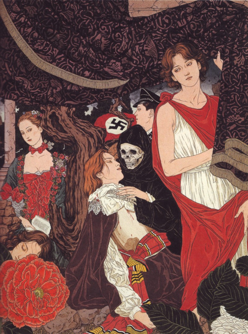 A Arte de Takato Yamamoto poderia ser descrita como uma brilhante mistura de ilustração, sexo e violência. Os traços de Takato Yamamoto mostram jovens mulheres de visual asiático em momentos de uma serenidade que será perturbada por uma narrativa perturbadora. 