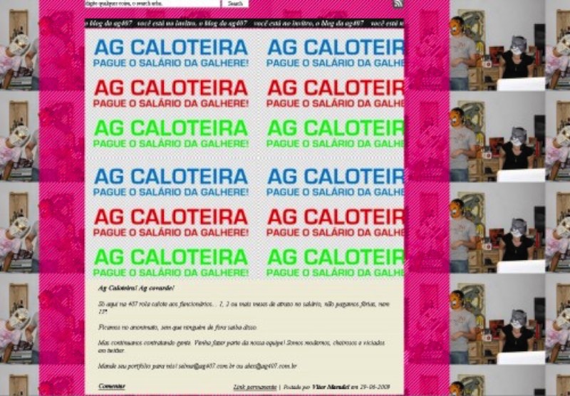 Parece que hoje mais cedo, o site da Ag407 foi hackeado e resolveram acusar a agência de caloteira. A imagem acima é um print screen do que acabou indo ao ar. Não sei direito muito sobre isso mas gosto de ver quando empresas assim acabam sendo expostas como aquilo que o pessoal desconhece.