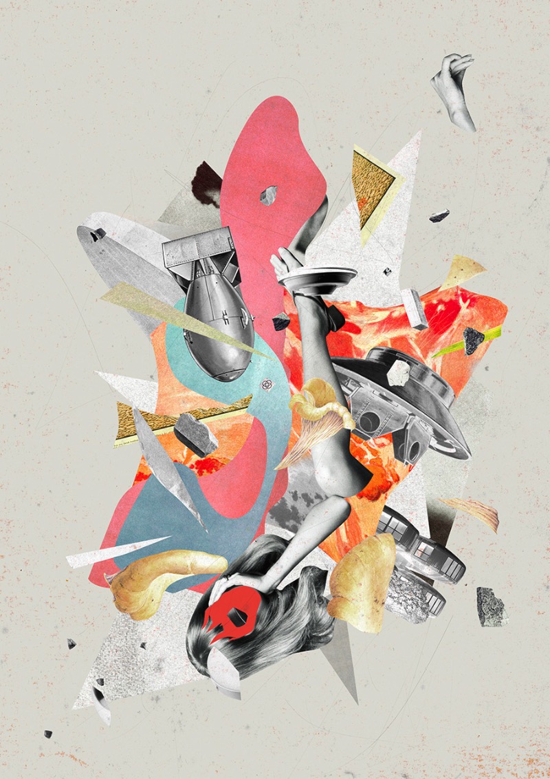 André Bergamin é um ilustrador e artista visual lá de Porto Alegre com um portfólio repleto de colagens para lá de interessantes. Seu trabalho é voltado para o mundo editorial e sua lista de clientes não para de crescer.